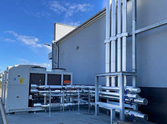 Kompleksowa modernizacja maszynowni scentralizowanego źródła chłodu wraz z instalacja odzysku ciepła